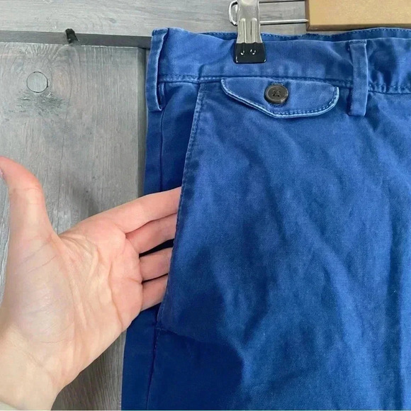 Banana Republic‎ Factory Men’s Blue Lived in Chino Short- size 38 - Picture 7 of 7